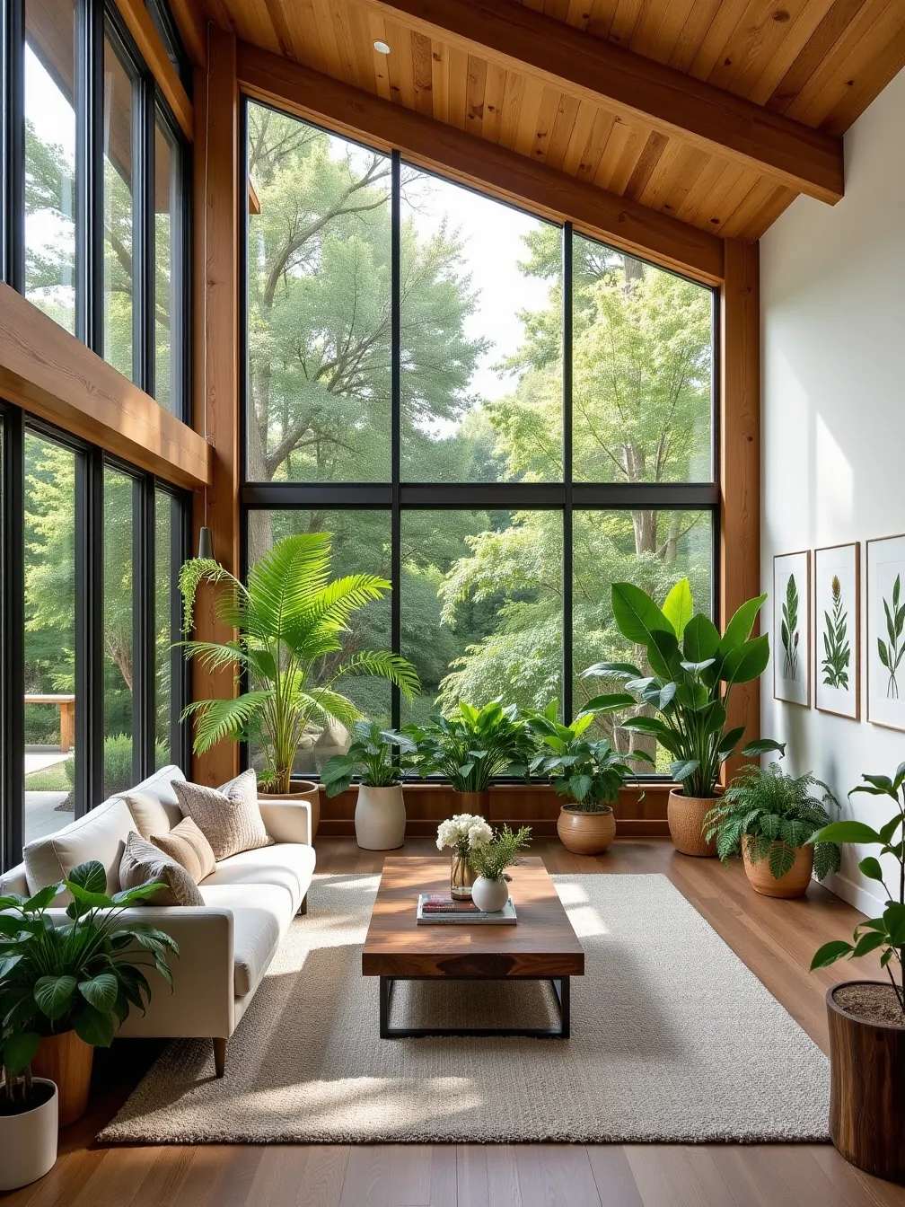 Eco-Friendly Modern Living Room